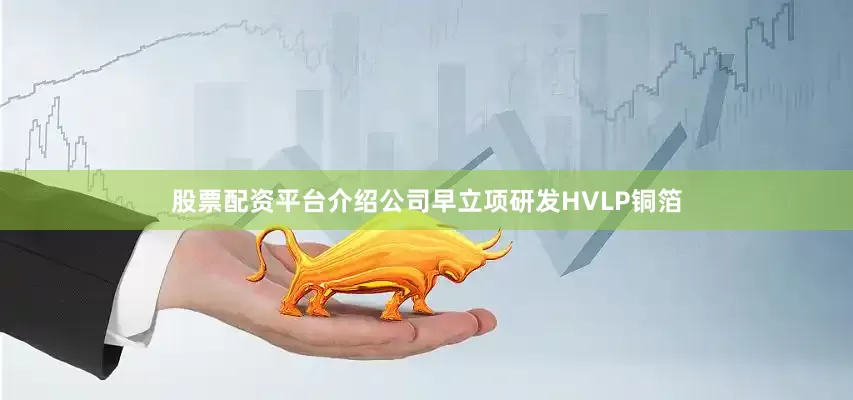 股票配资平台介绍　　公司早立项研发HVLP铜箔